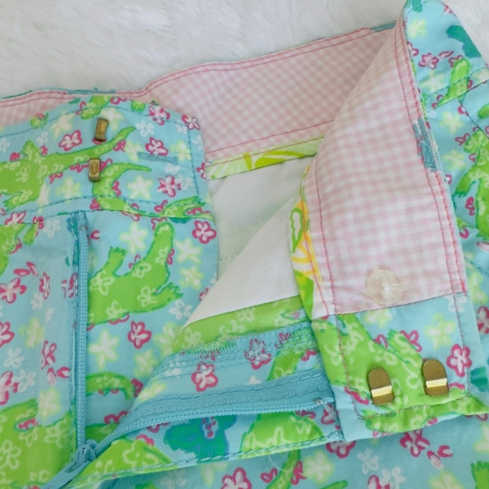Lilly Pulitzer Alligator 🐊 Chomp Chomp Resort Wear Fit Size 2 - Picture 6 of 8